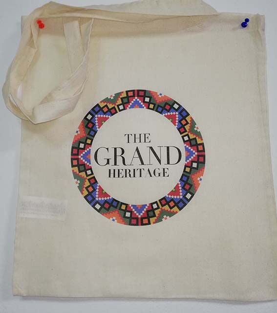 Sacose bumbac de cumparaturi cu maner lung Hill - imagine 2