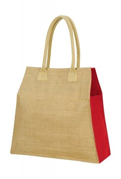 Sacosa Iuta cu fermoar - Leisure Jute Bag - imagine 3