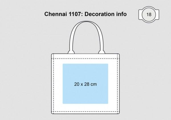 Sacosa iuta cu maner scurt Short Handled Jute Shopper Bag - imagine 3