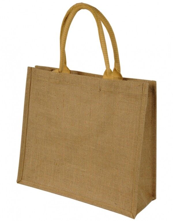 Sacosa iuta cu maner scurt Short Handled Jute Shopper Bag - imagine 2