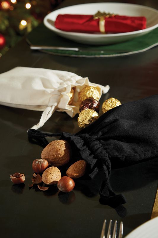 Saculeti bumbac organic Organic Cotton Drawcord Bag