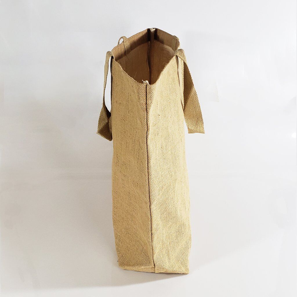 Sacose din iuta pentru cumparaturi cu manere lungi Elegant Shopper - imagine 3